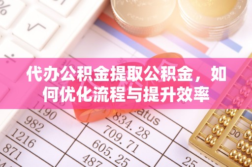 水上代办公积金提取公积金，如何优化流程与提升效率